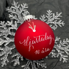 Load image into Gallery viewer, MERKING Á JÓLAKÚLU<br><small>Viðbót við keypta kúlu</small>