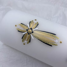 Load image into Gallery viewer, Lítil Íslandssól - kerti+bók <br> <small>Gull, hvítt og svart </small>