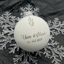 Load image into Gallery viewer, MERKING Á JÓLAKÚLU<br><small>Viðbót við keypta kúlu</small>