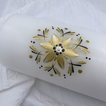 Load image into Gallery viewer, Lítil Íslandssól - kerti+bók <br> <small>Gull, hvítt og svart </small>