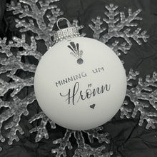 Load image into Gallery viewer, MERKING Á JÓLAKÚLU<br><small>Viðbót við keypta kúlu</small>