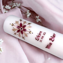 Load image into Gallery viewer, ÍSLANDSKLUKKA<br><small>Vínrautt, bleikt og gull<br></small>