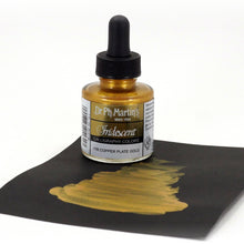 Load image into Gallery viewer, DR. PH. MARTIN´S<br>Iridescent Calligraphy Color<br>Copper Plate Gold 30ml.