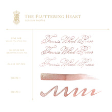 Load image into Gallery viewer, FERRIS WHEEL PRESS INK - LIMITED EDITION 2023<br>The Fluttering Heart 38ml. <br><small>Glitrandi</small>