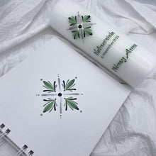 Load image into Gallery viewer, ÓSK - kerti+bók <br> <small>Eucalyptusgrænn og silfur <br></small>