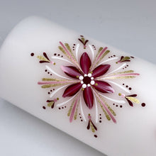 Load image into Gallery viewer, ÍSLANDSKLUKKA<br><small>Vínrautt, bleikt og gull<br></small>