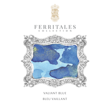 Load image into Gallery viewer, FERRIS WHEEL PRESS INK<br>FerriTales - Valiant Blue 20ml. <br><small>Tvítóna & Glitrandi</small>