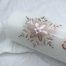 Load image into Gallery viewer, ÍSLANDSSÓL<br><small>Antíkbleikt, hvítt og antíksilfur<br></small>