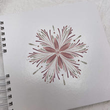 Load image into Gallery viewer, PÁFUGL - kerti+bók <br> <small>Antíkbleikt og antíksilfur </small>