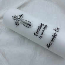 Load image into Gallery viewer, ÍSLANDSKLUKKA - kerti+bók <br> <small>Dökkgrátt, hvítt og silfur </small>