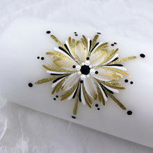 Load image into Gallery viewer, GEISLASÓL<br><small>Gull, hvitt og svart<br></small>