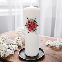 Load image into Gallery viewer, GEISLASÓL<br><small>Rautt, svart og silfur<br></small>