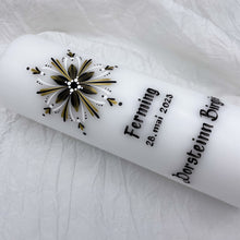 Load image into Gallery viewer, ÍSLANDSKLUKKA<br><small>Dökkgrátt, svart og gull<br>ekki glimmer</small>