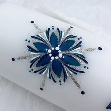 Load image into Gallery viewer, GEISLASÓL<br><small>Dökkblátt, grænt og antíksilfur<br></small>l