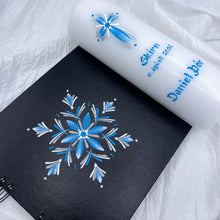 Load image into Gallery viewer, ÍSLANDASÓL - kerti+bók <br> <small>Túrkís og silfur </small>