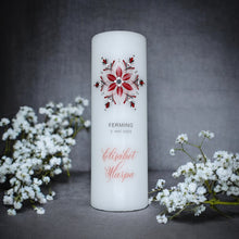 Load image into Gallery viewer, ÍSLANDSSÓL<br><small>Rautt, svart og silfur<br></small>