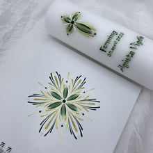 Load image into Gallery viewer, PÁFUGL - kerti+bók <br> <small>Grænt, eplagrænt og gull </small>