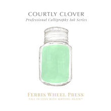 Load image into Gallery viewer, FERRIS WHEEL PRESS INK - CALLIGRAPHY INKS<br>COurtly CLover 28ml. <br><small>Vatnshelt & þekjandi</small>