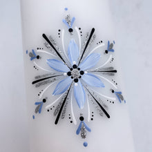 Load image into Gallery viewer, ÍSLANDSKLUKKA<br><small>Ljósblátt, svart og silfur<br></small>