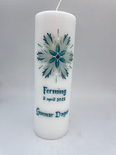 Load image into Gallery viewer, PÁFUGL - kerti+bók <br> <small>Blágrænt og antíksilfurl</small>