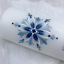 Load image into Gallery viewer, ÍSLANDSKLUKKA<br><small>Dökkblátt, túrkis og silfur<br></small>