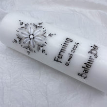 Load image into Gallery viewer, ÍSLANDSSÓL<br><small>Hvítt, svart og silfur<br></small>