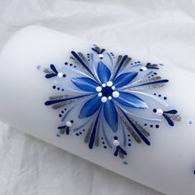 Load image into Gallery viewer, ÍSLANDSKLUKKA<br><small>Blátt, ljósblátt og silfur<br></small>