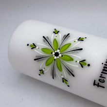 Load image into Gallery viewer, ÍSLANDSKLUKKA<br><small>Eplagrænt, svart og antíksilfur<br></small>l