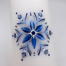 Load image into Gallery viewer, ÍSLANDSSÓL<br><small>Blátt, ljósblátt og silfur<br></small>