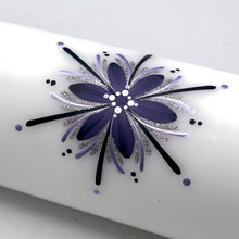 Load image into Gallery viewer, GEISLASÓL<br><small>Dökkgjólublátt, lilla og silfur<br></small>