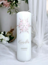 Load image into Gallery viewer, ÍSLANDSSÓL - kerti+bók <br> <small>Ljósbleikt og antíksilfur </small>