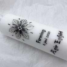 Load image into Gallery viewer, PÁFUGL<br><small>Svart, hvítt og silfur<br></small>