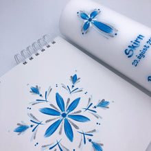 Load image into Gallery viewer, ÍSLANDASÓL - kerti+bók <br> <small>Túrkís og silfur </small>