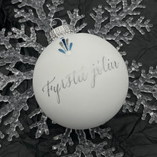 Load image into Gallery viewer, MERKING Á JÓLAKÚLU<br><small>Viðbót við keypta kúlu</small>