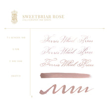 Load image into Gallery viewer, FERRIS WHEEL PRESS INK - CALLIGRAPHY INKS<br>Sweetbriar Rose 28ml. <br><small>Vatnshelt & þekjandi</small>