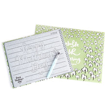 Load image into Gallery viewer, REUSABLE BRUSH LETTERING<br><small>Æfingabók og pensill</small>