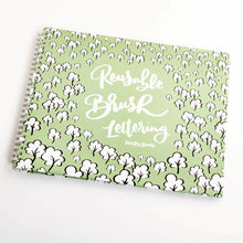 Load image into Gallery viewer, REUSABLE BRUSH LETTERING<br><small>Æfingabók og pensill</small>