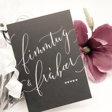 Load image into Gallery viewer, MODERN CALLIGRAPHY<br>LIVE NETNÁMSKEIÐ<br>fyrir byrjendur<br><small>Hefst 20. mars 2025</small>