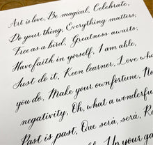 Load image into Gallery viewer, MODERN CALLIGRAPHY<br>LIVE NETNÁMSKEIÐ<br>fyrir byrjendur<br><small>Hefst 20. mars 2025</small>