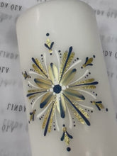 Load and play video in Gallery viewer, ÍSLANDSKLUKKA<br><small>Gull og dökkblátt<br></small>