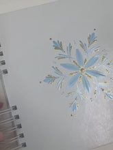 Load and play video in Gallery viewer, ÍSLANDSSÓL - kerti+bók <br> <small>Ljósblátt og gull </small>