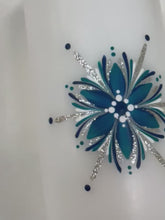 Load and play video in Gallery viewer, GEISLASÓL<br><small>Dökkblátt, grænt og antíksilfur<br></small>l