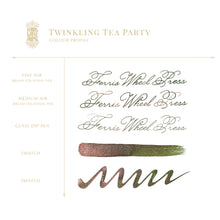 Load image into Gallery viewer, FERRIS WHEEL PRESS INK<br>FerriTales - Twinkling Tea Party 20ml. <br><small>Tvítóna & Glitrandi</small>