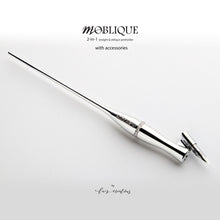 Load image into Gallery viewer, MOBLIQUE 2-in-1 PENNASTÖNG<br><small>Silver Storm</small>-