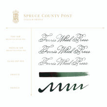 Load image into Gallery viewer, FERRIS WHEEL PRESS INK<br>Spruce Country Post 38ml. <br><small>Tvítóna</small>