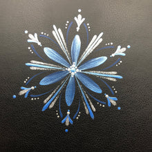 Load image into Gallery viewer, ÍSLANDSKLUKKA <br> <small>Dökkblátt, blátt og silfur </small>