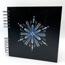 Load image into Gallery viewer, ÍSLANDSKLUKKA <br> <small>Dökkblátt og silfur<br>ekki með glimmeri </small>