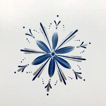 Load image into Gallery viewer, ÍSLANDSKLUKKA <br> <small>Dökkblátt og silfur </small>