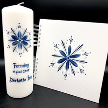 Load image into Gallery viewer, ÍSLANDSKLUKKA <br> <small>Dökkblátt og silfur </small>