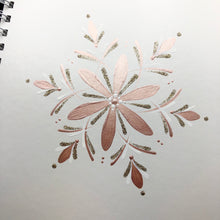 Load image into Gallery viewer, ÍSLANDSSÓL<br> <small>Rosegold og antíksilfur </small>